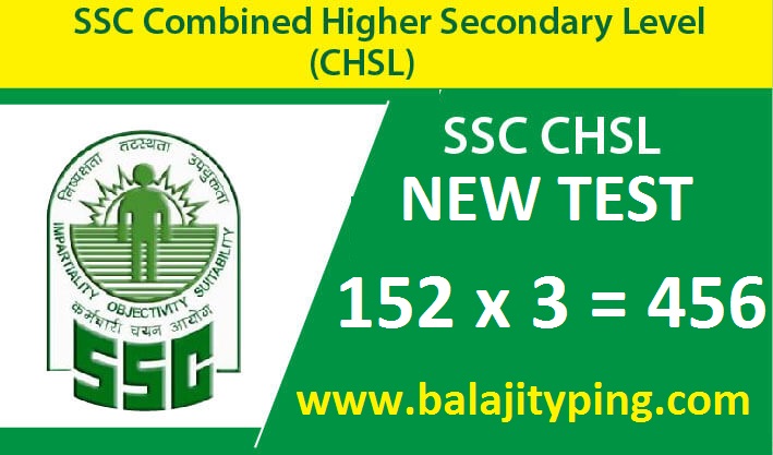 SSC CHSL TYPE NEW TEST